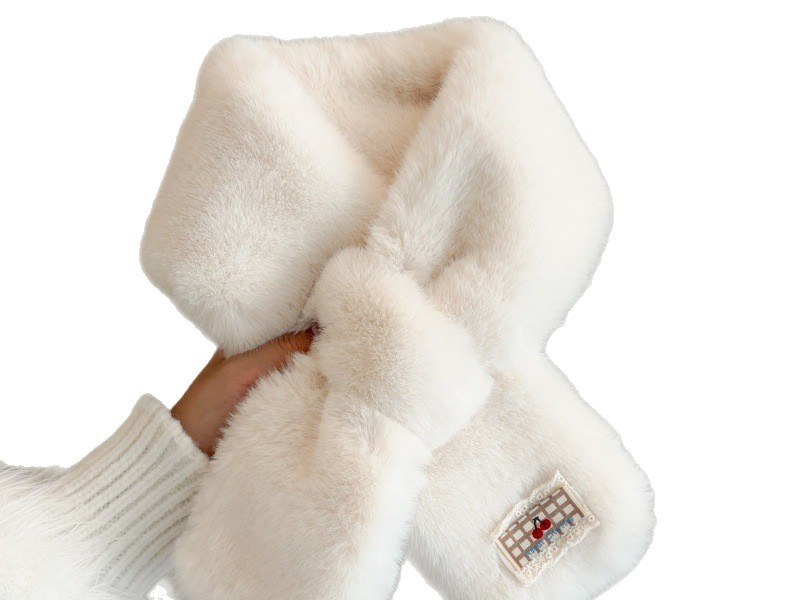 Faux fur scarf