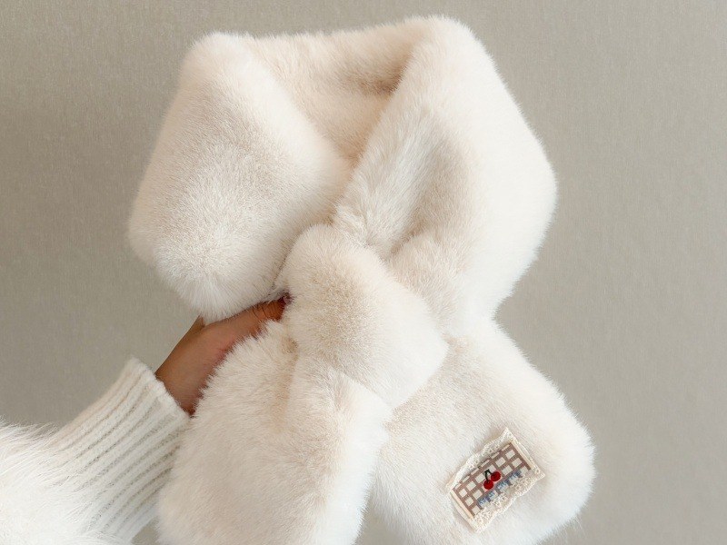 Faux fur scarf