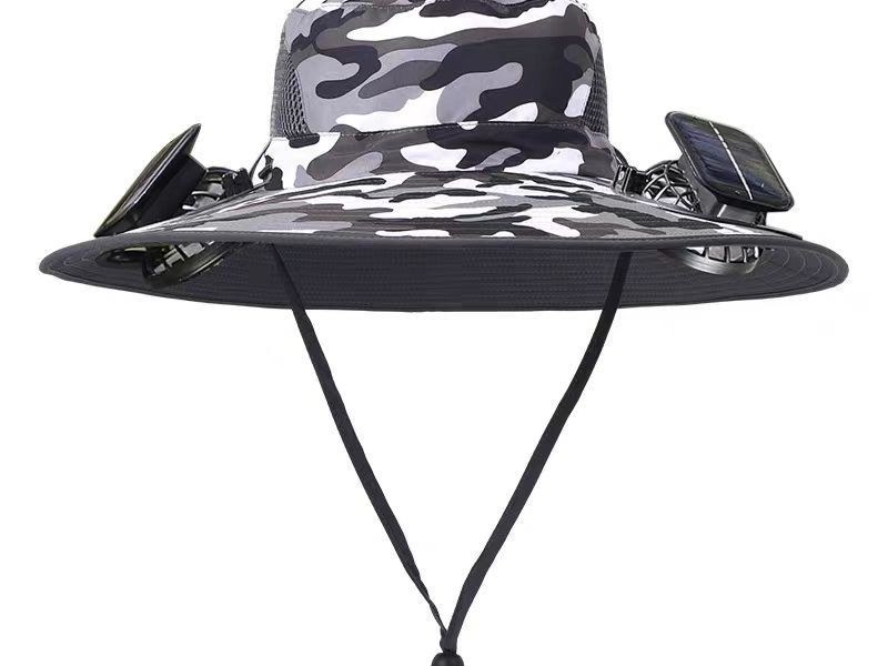 Sun hat with neck flap