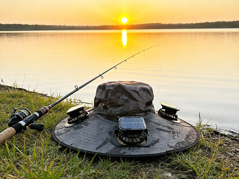 Sun hat with neck flap