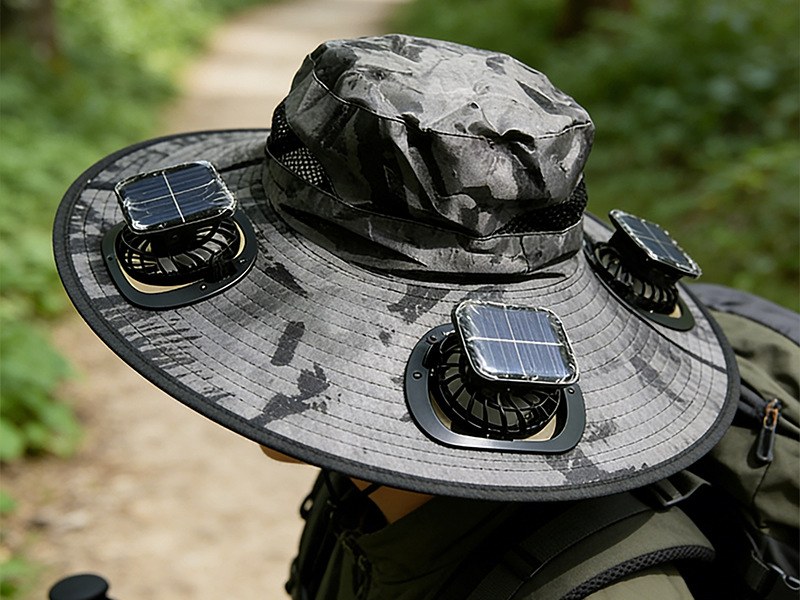 Sun hat with neck flap