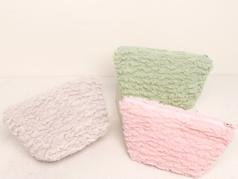 Quilted cosmetic bag
