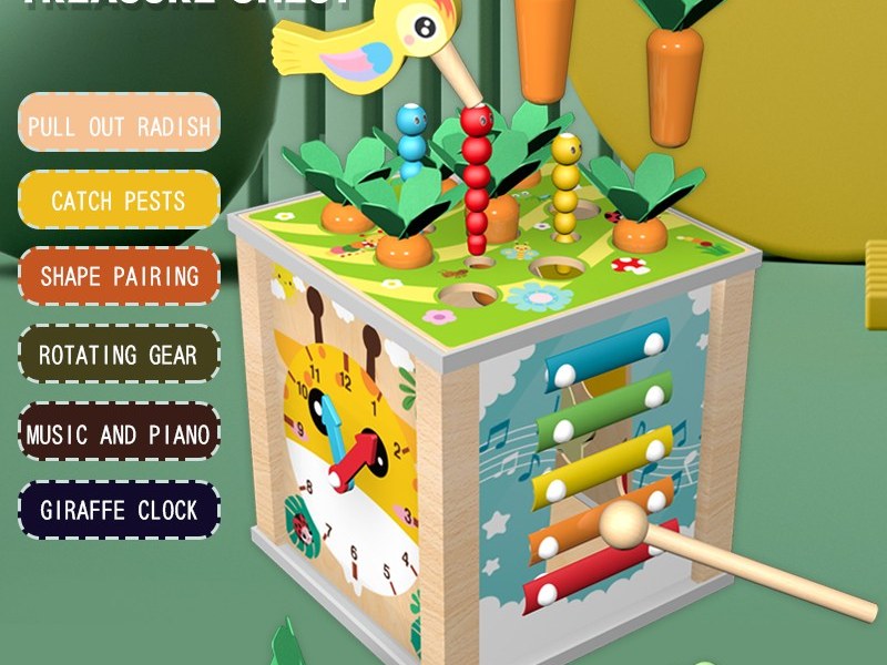 Map puzzles and multi-in-one gift sets