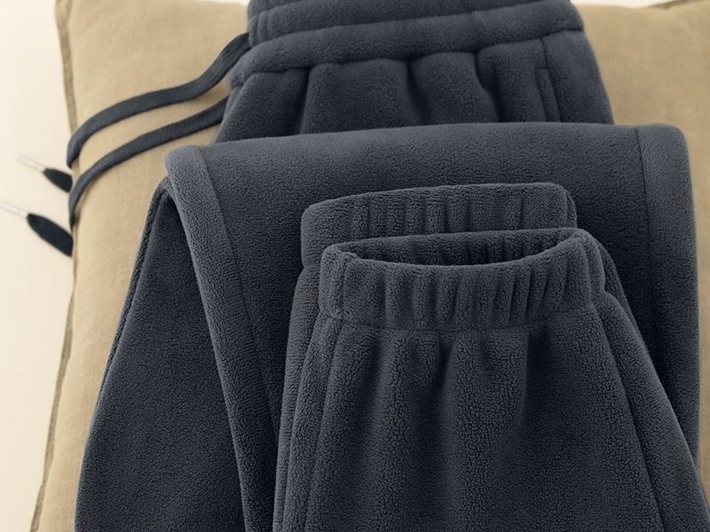 Fleece track pants