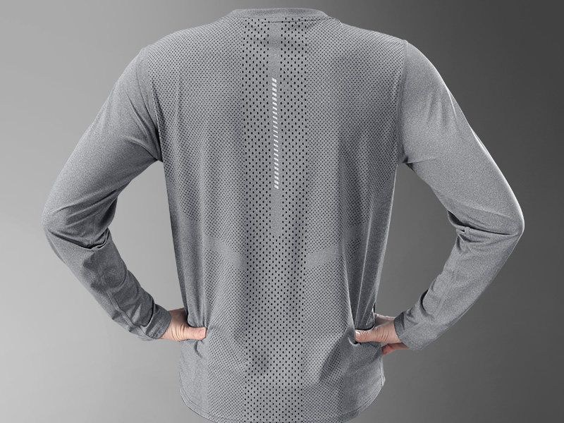 Long-sleeve compression shirt